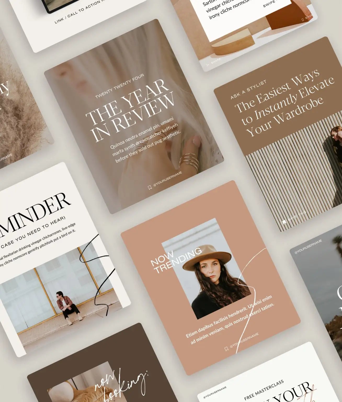 Paper Plane Social Media Canva Templates - Modern Market