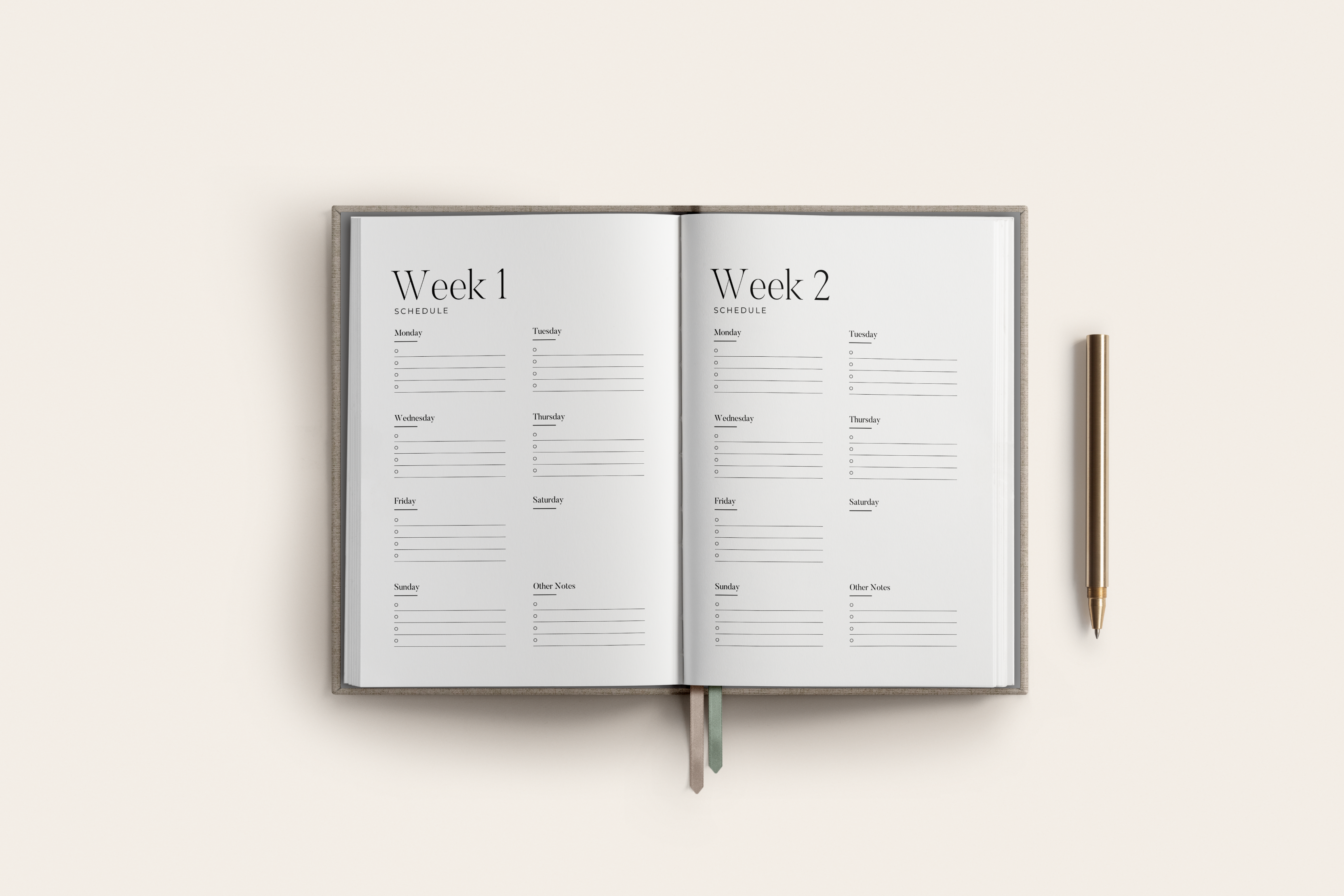 FREE (NEW) 2025 Business Planner - Modern Market