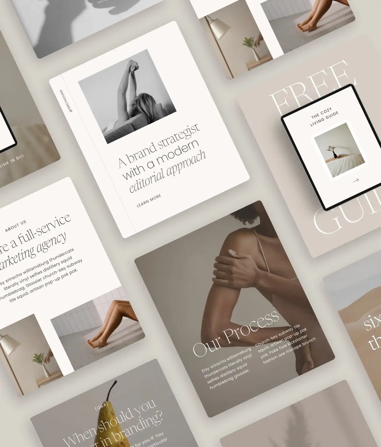Greyhound Social Media Canva Templates