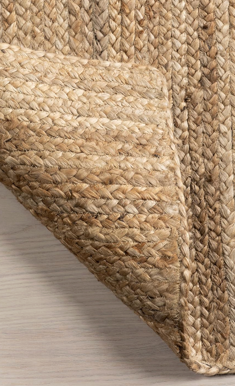 12x15 Jute Hand Woven Area Rug